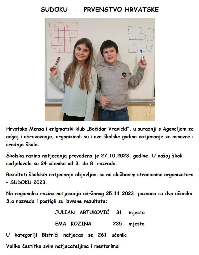 sudoku 2023.