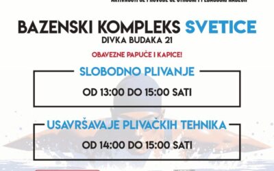 Nova sezona slobodnog plivanja i usavršavanja plivačkih tehnika
